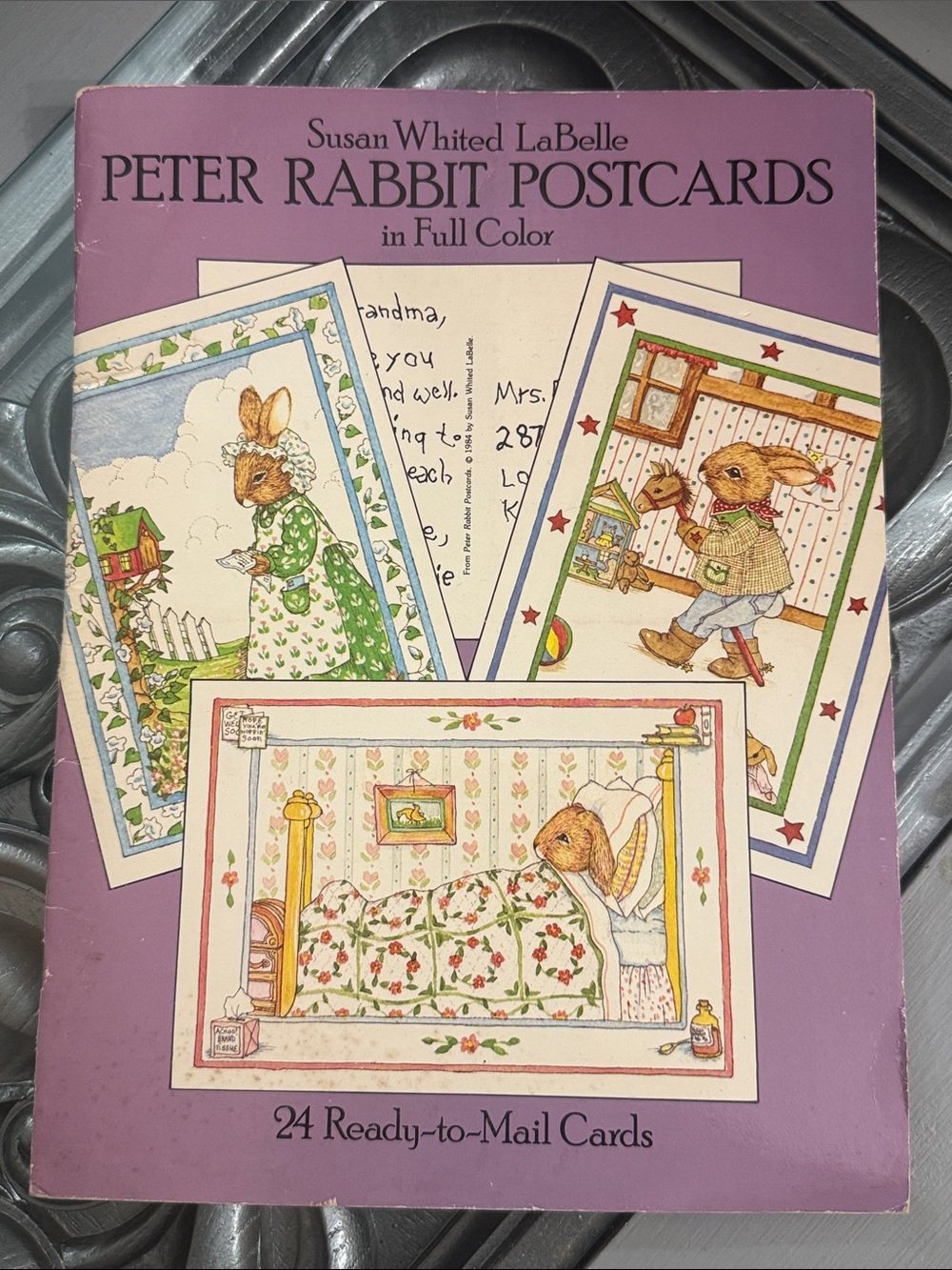 Vintage 1984 Peter Rabbit Postcards Susan Whited LaBelle Full Color